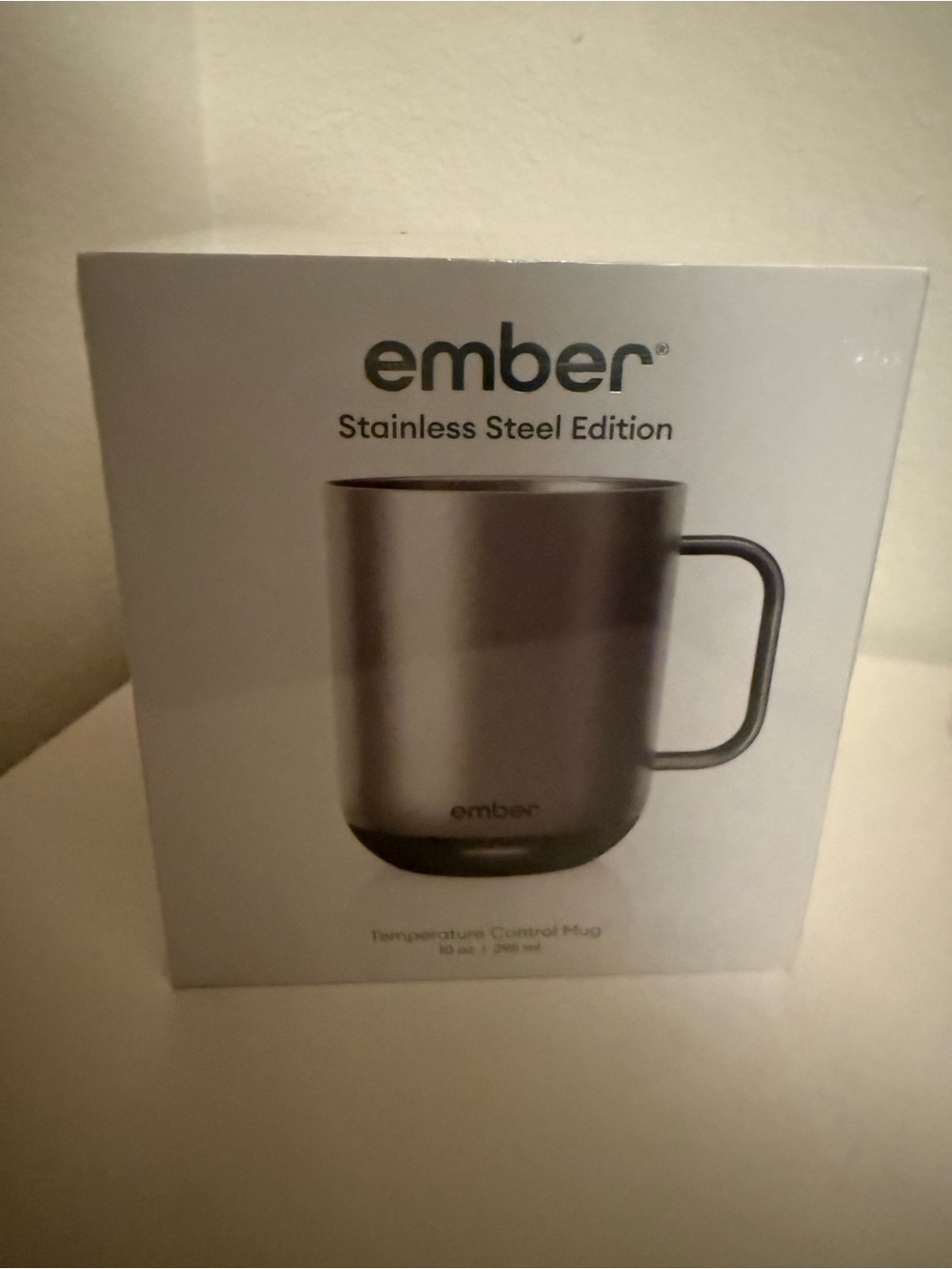 Ember Stainless Steel Temperature Control Mug - Gray
